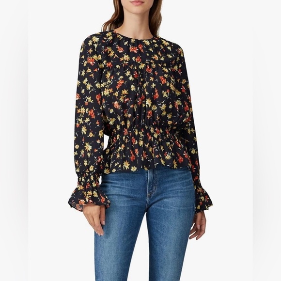 Victor Alfaro Floral Print Women's Top - size Large - Picture 1 of 9